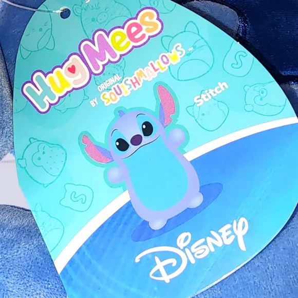 STITCH 🫂 Hug Mee Disney Original Squishmallow by Kelly Toy ☆》NWT《☆ - Picture 3 of 9